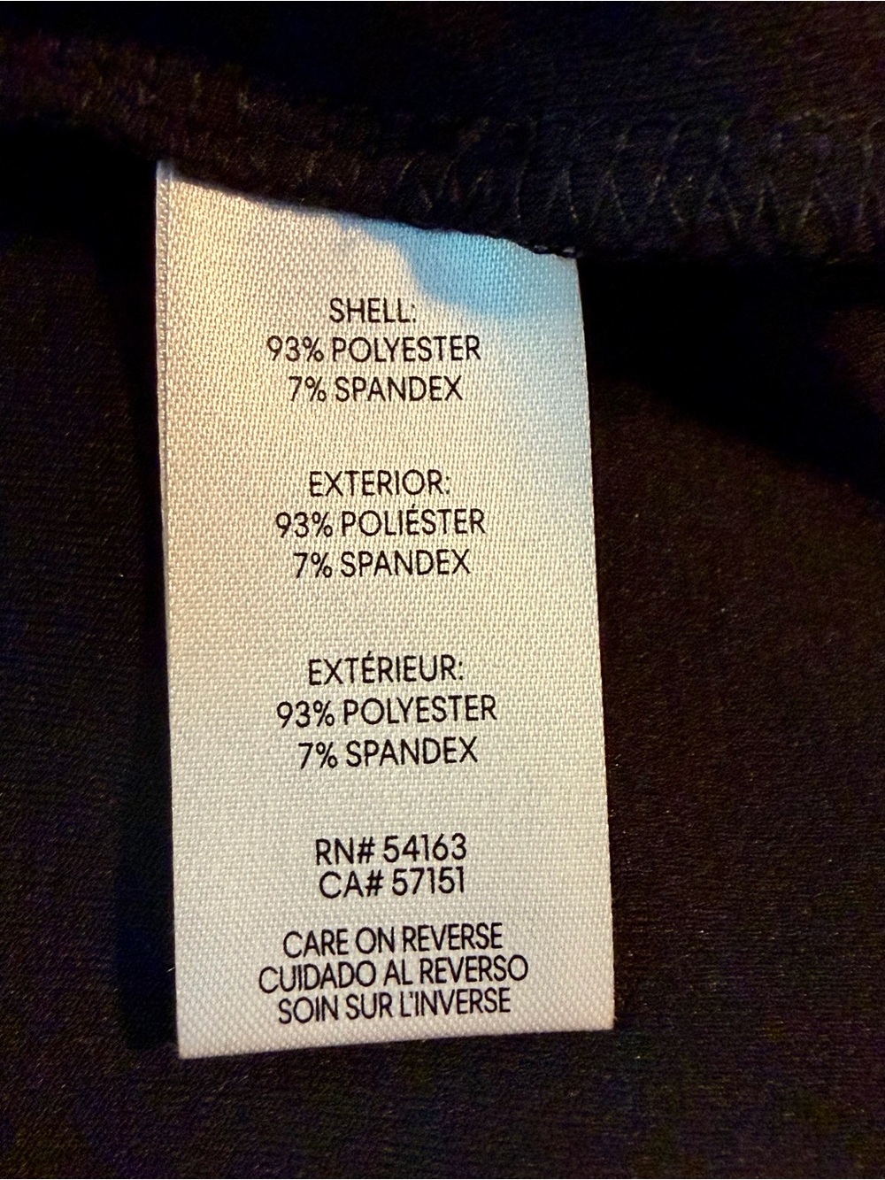 Calvin Klein Black Sleeveless Tank with Silver Buckle Details - Picture 5 of 6